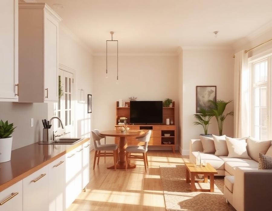 Homes interior treated for odor removal in Dallas