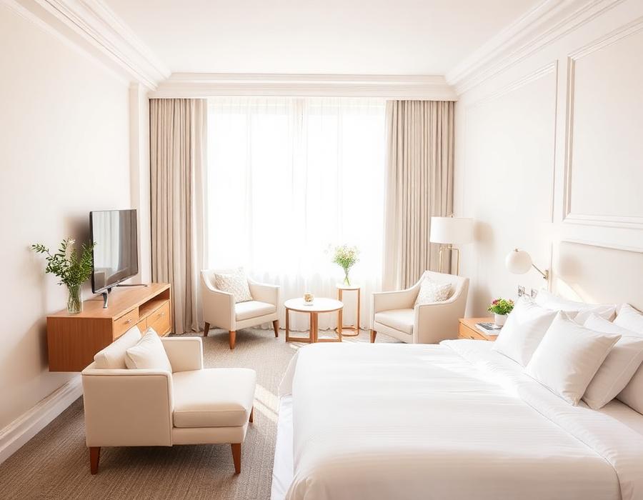 Hotels interior treated for odor removal in Dallas